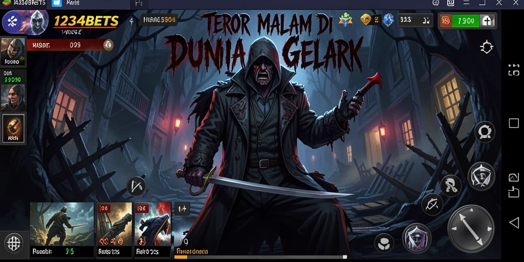 Gameplay menegangkan dalam suasana horor yang mencekam.