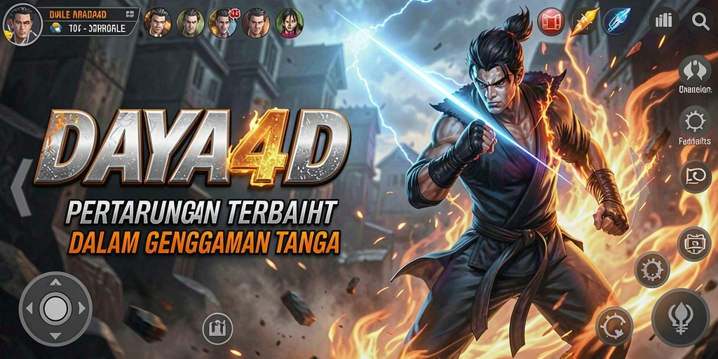 Tampilan seru pertarungan di DAYA4D dengan grafik yang memukau.
