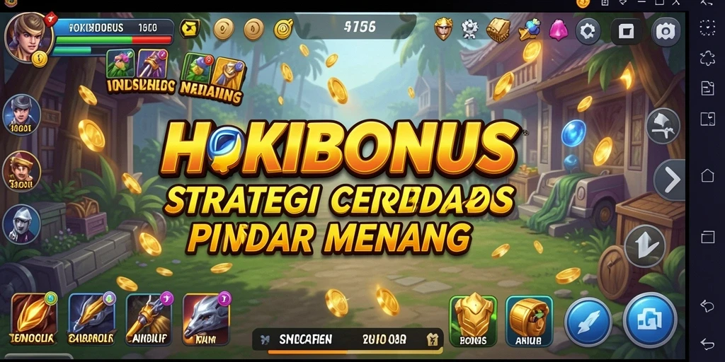 Tampilan gameplay HOKIBONUS yang menegangkan dan penuh strategi.