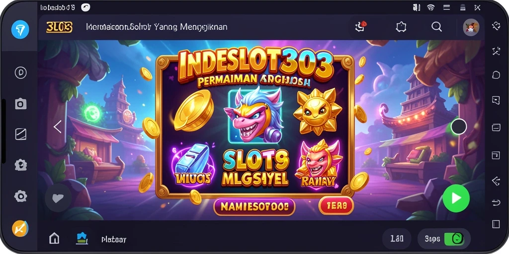 Tampilan menarik dan gameplay slot yang seru di INDESLOT303.