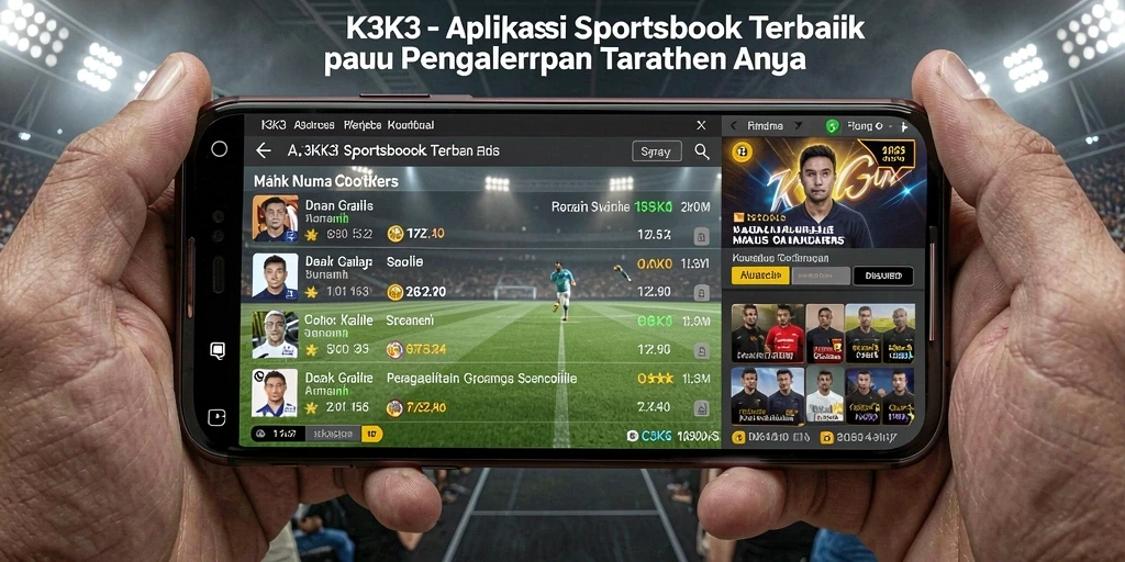 Tampilan gameplay K3K3 yang menarik dengan berbagai opsi taruhan.