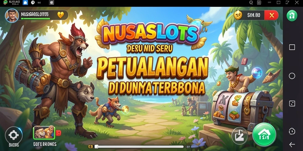 Gameplay seru dalam dunia terbuka di NUSASLOTS.