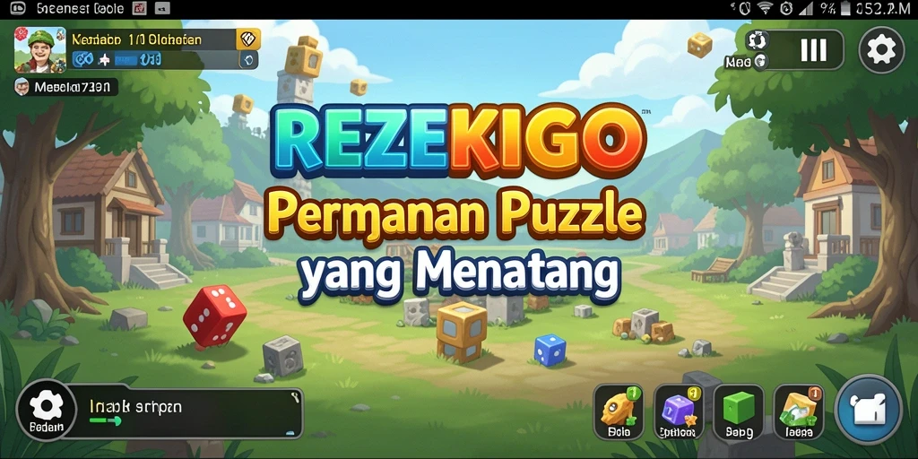 Tampilan gameplay menantang dan menyenangkan dari REZEKIGO.