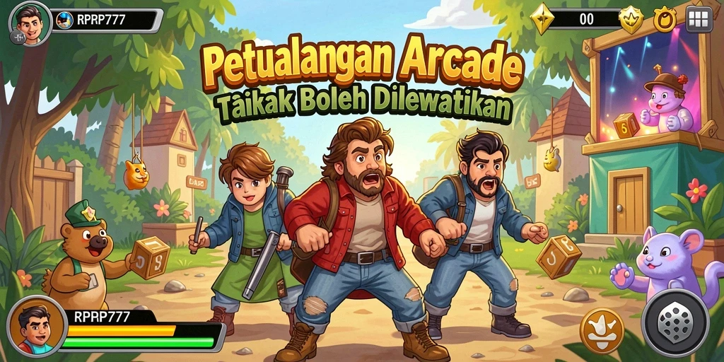 Tampilan gameplay seru RPRP777 dengan aksi cepat dan menantang.